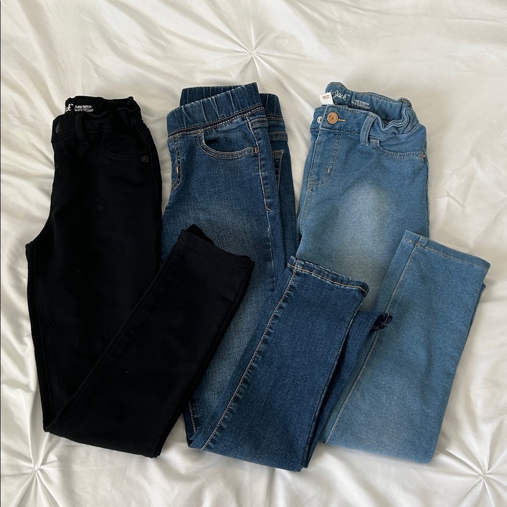 Cat&Jack Bundle of (3) Girls Jeans Size: M 8
